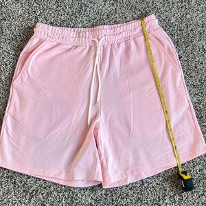 Shein, Boys/Men Shorts-pastel pink, Size Small